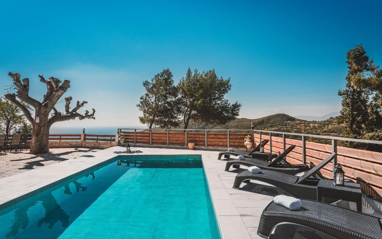 Villa Kanalos - Private Pool & Stunning Views, By Zantewize Kalamákion Exterior foto