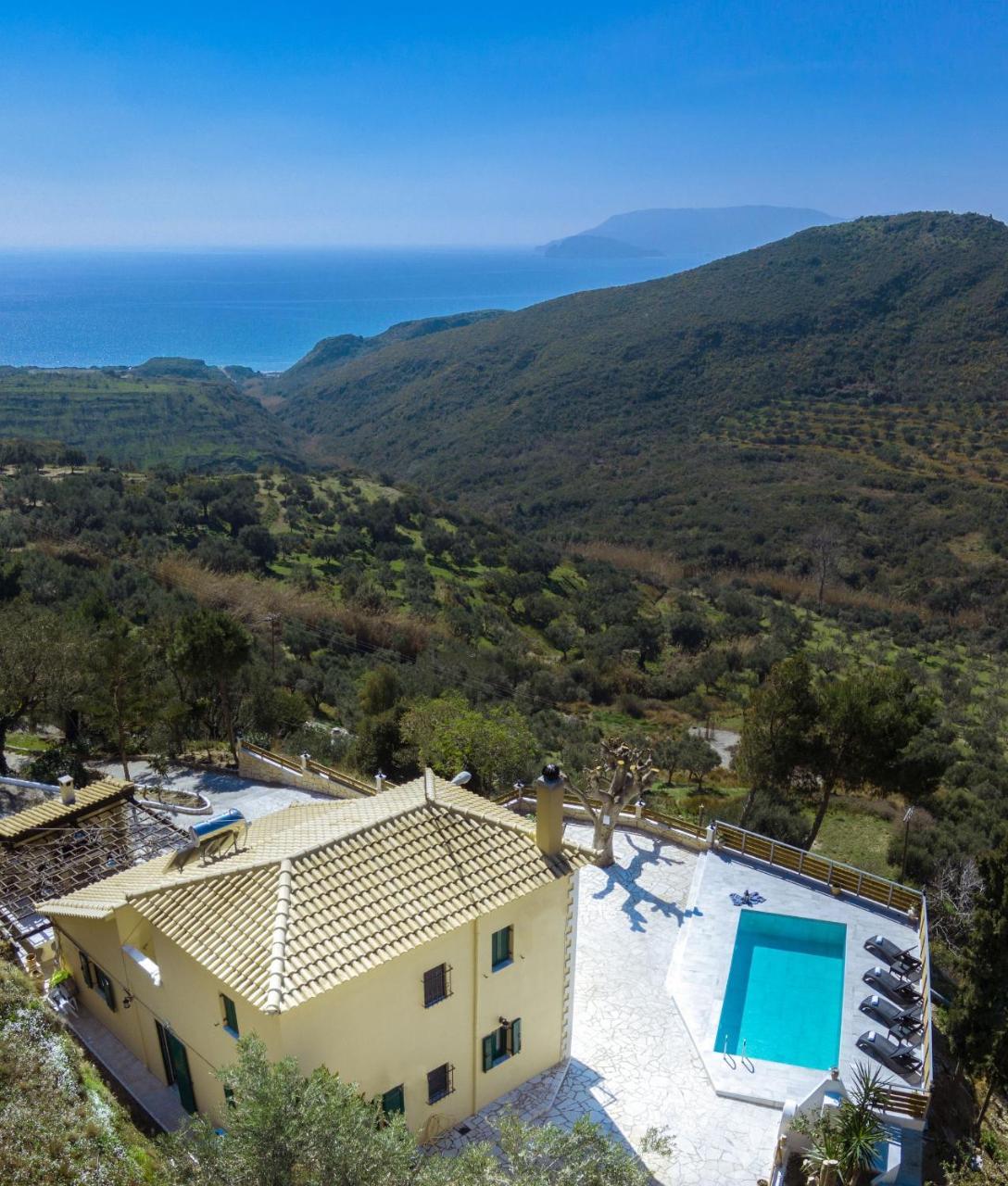 Villa Kanalos - Private Pool & Stunning Views, By Zantewize Kalamákion Exterior foto